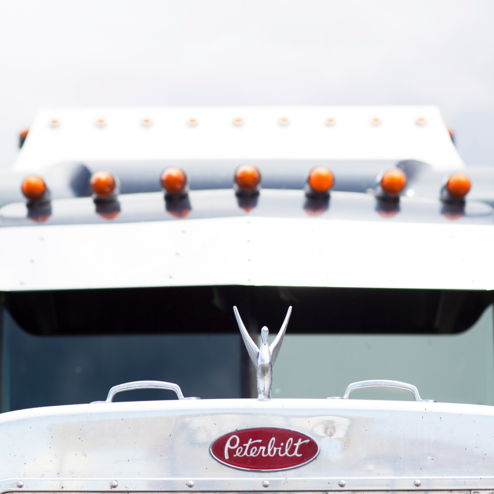 Peterbilt Semi at Truck stop
